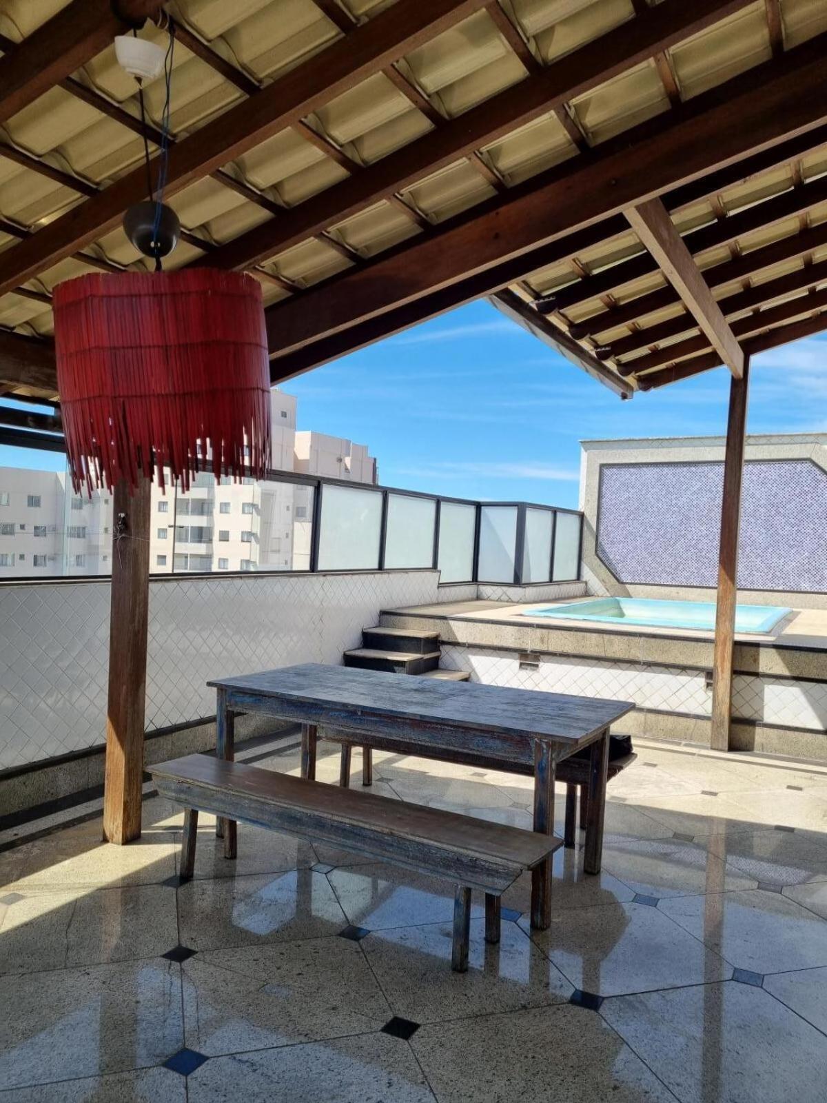 Guarapari Praia - Cobertura 6 Quartos Com Piscina E Churrasqueira Ngoại thất bức ảnh